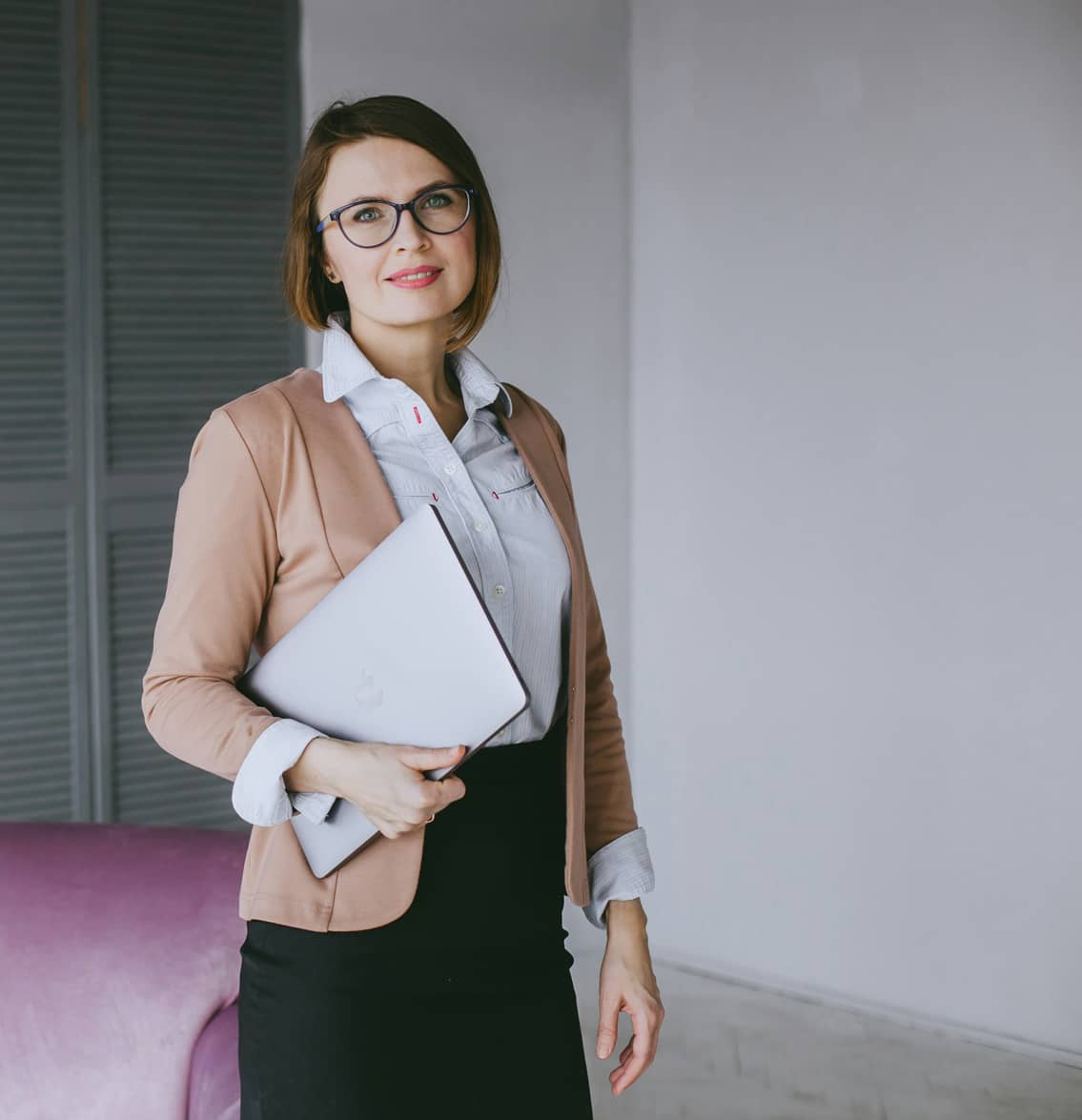 PER pour fonctionnaire : femme cadre du secteur public en portrait